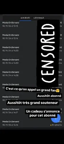 Les abonnés qui sont ravis de mes s**tapes 🥰🥰🥰😗😗