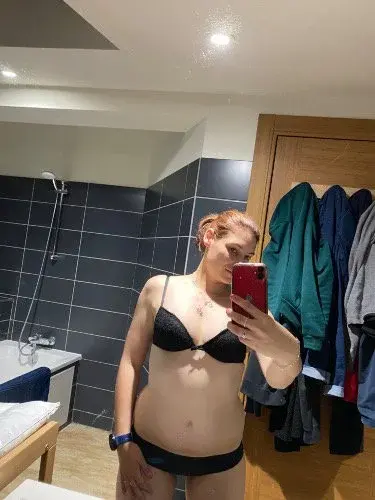 Avant ma douche 😋