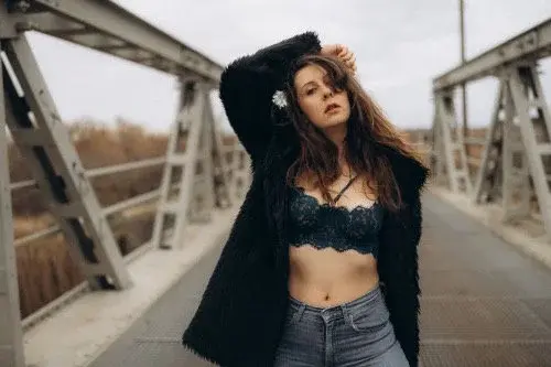 On the bridge 