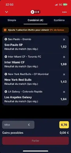 Combiné pour cet nuit 