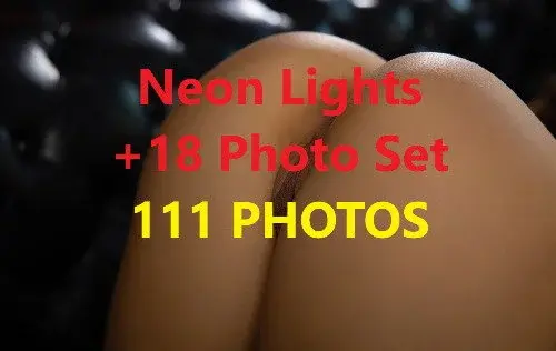 Neon Lights +18 Photo Set