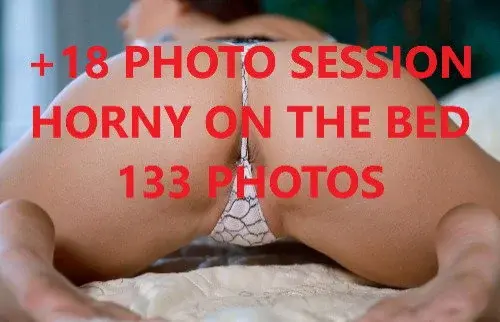HORNY ON THE BED