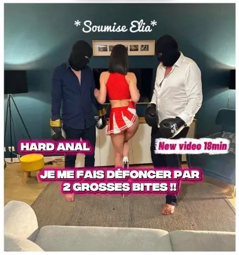 🎥New Video : Je me fais defoncer par 2 grosses bites 😈