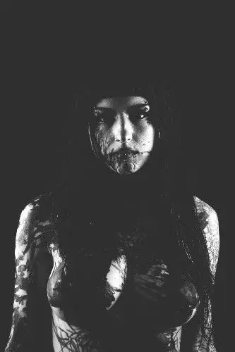 Créature d’encre. 
Aurelie. 