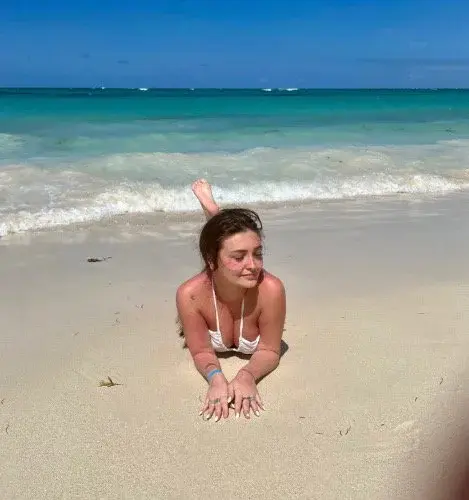 Feel like a mermaid😂🍒