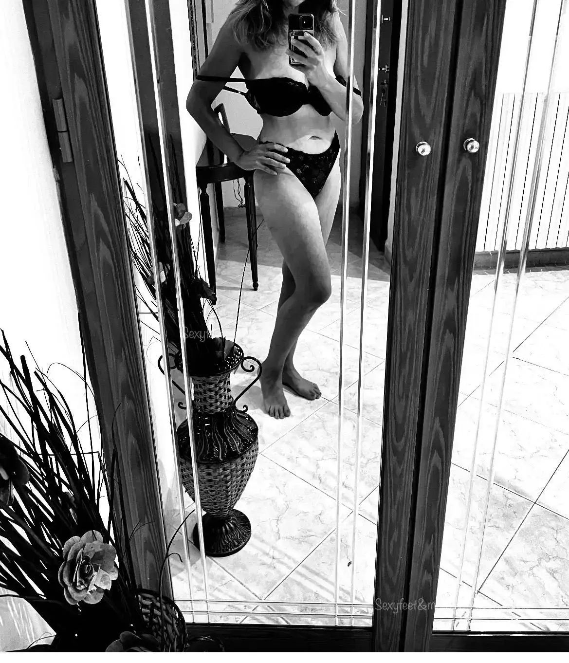 #lingerie #sexylingerie #sexybody #b&w