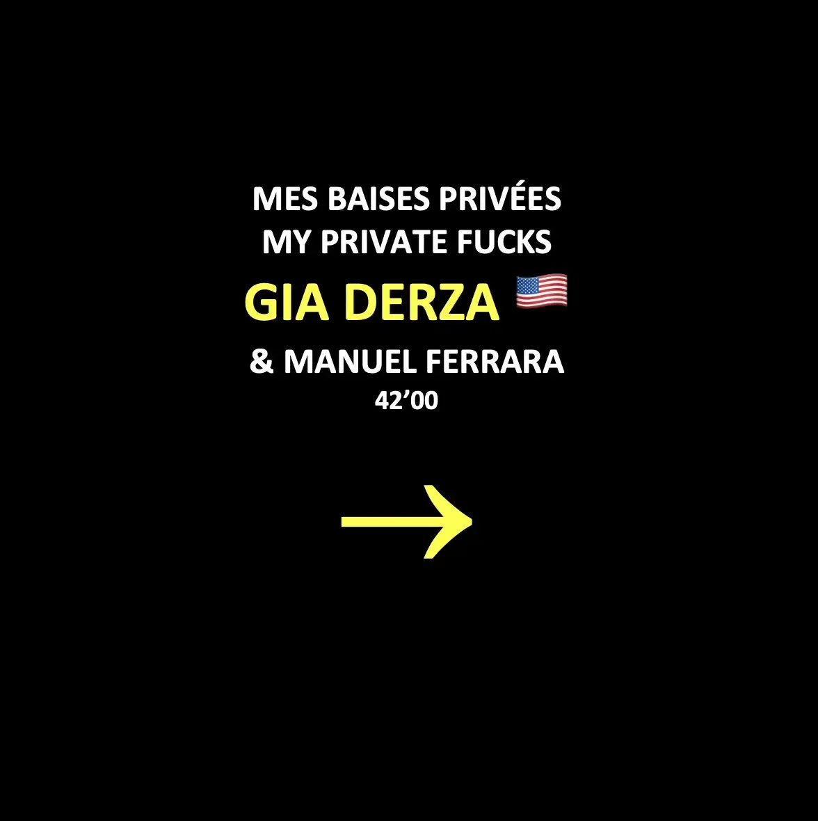 MES BAISES PRIVÉES : GIA DERZA 🇺🇸Je ne suis pas porté spécialement sur la SODOMIE 🙄Mon truc, c'est plutôt de m'adapter à ma partenaire pour pzartager le maximum de jouissance.Alors quand son truc à elle c'est de se prendre une bonne grosse queue dans l'anus, je fonce 😜🤭MY PRIVATE FUCKS : GIA DERZA 🇺🇸I'm not particularly into ANAL 🙄My thing is more about adapting to my partner to share as much pleasure as possible.So when her thing is taking ass big, thick cock up her ass, I'm all in 😜🤭