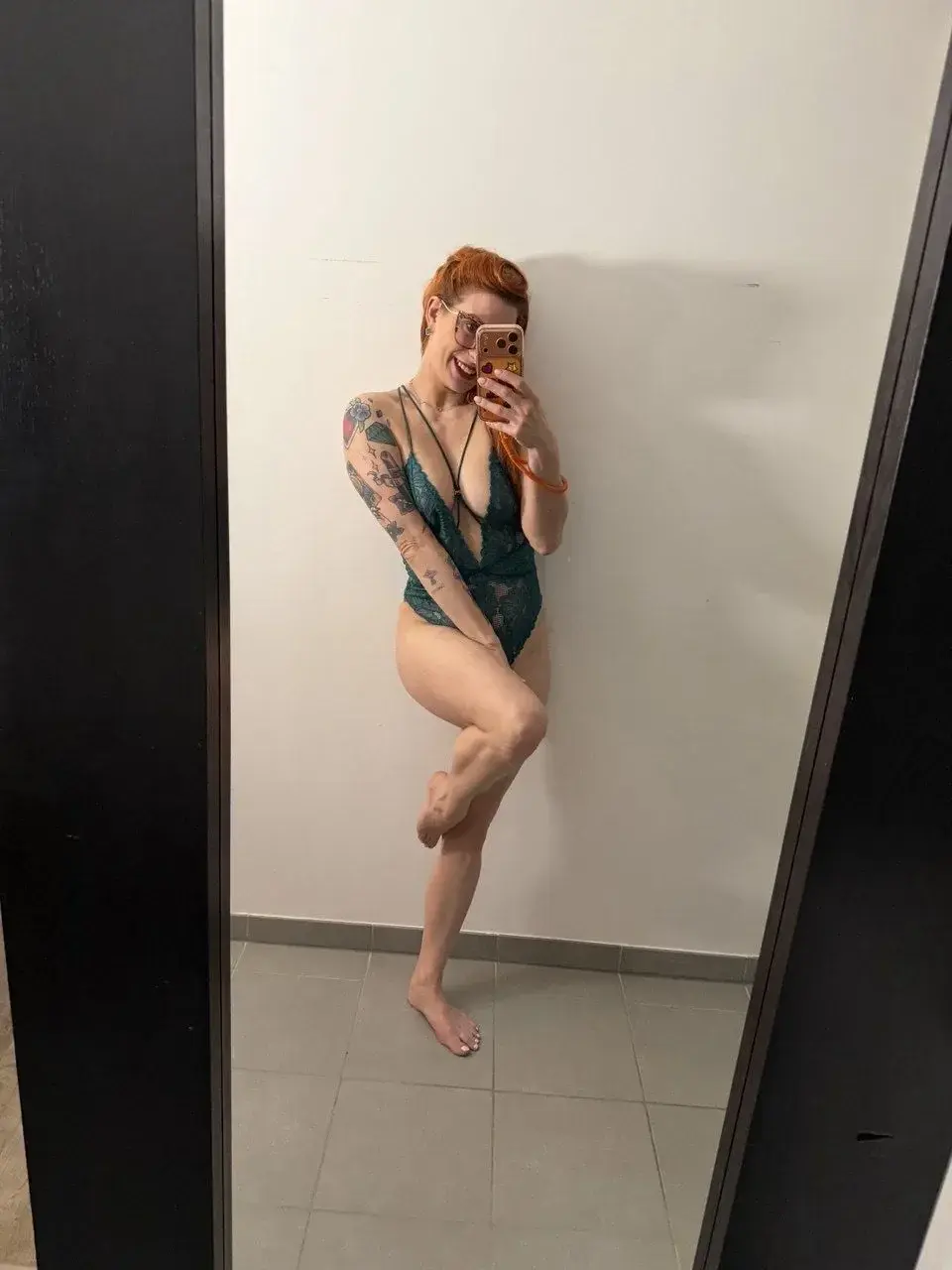 Leak & nude MYM — little_foxyy : « #redhair #lingerie » (MYM)