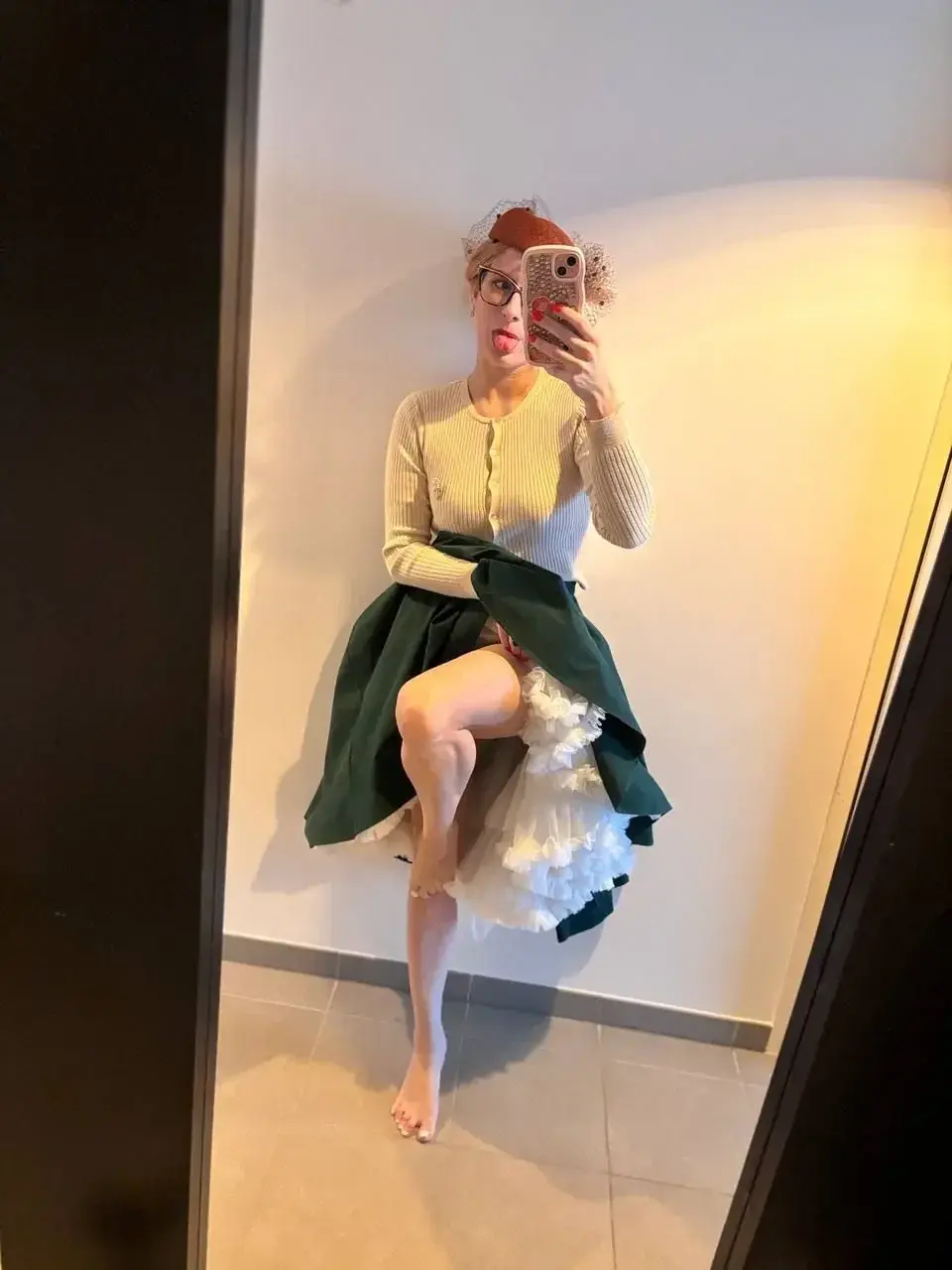 #pinup #foxy #sexy #redhair #lingerie