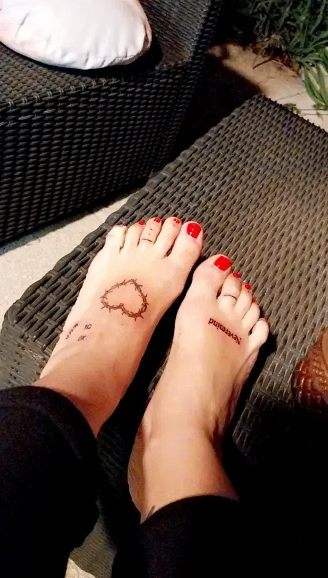 Leak & nude 1 — Inkgirl_tattoofeet