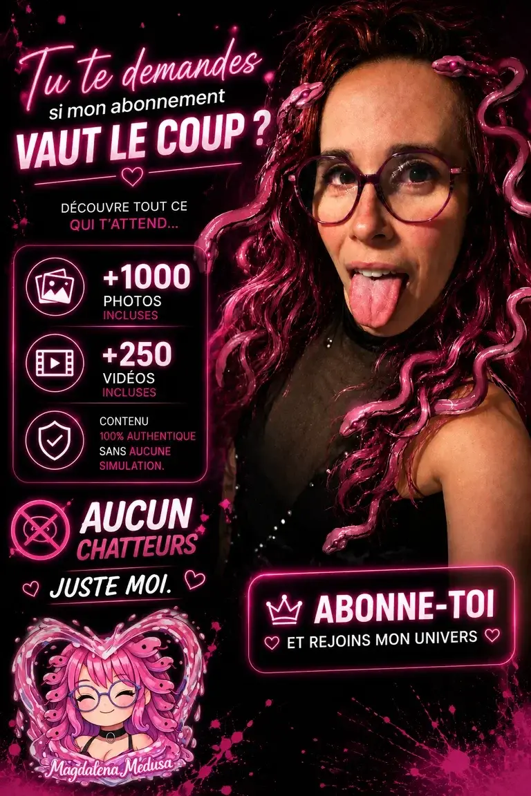Bienvenue dans mon petit monde 💖Ici je partage mes photos du quotidien, mes envies, mes moments libertins et plein de contenus exclusifs 😈📸 1 photo par jour🔥 2 photos libertines par semaine🎥 Des vidéos à prix tout doux🎁 Un cadeau chaque dimancheEt surtout… 100% moi 💕