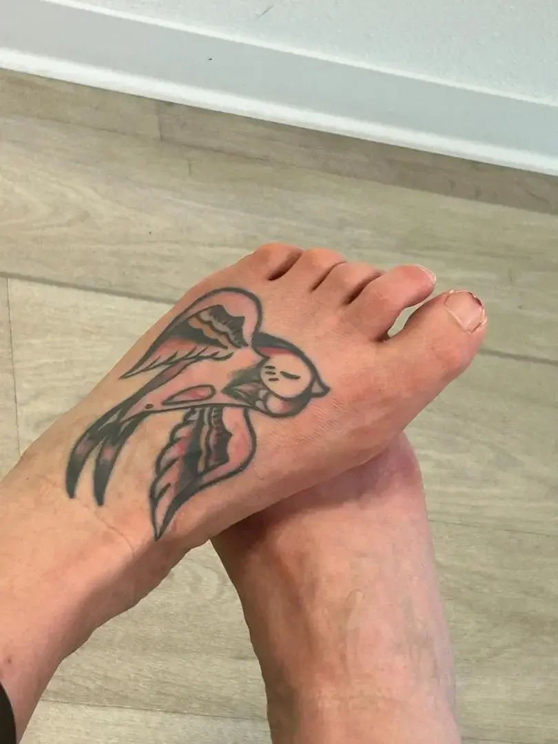 Leak & nude 1 — The_glam_foot_tattoo