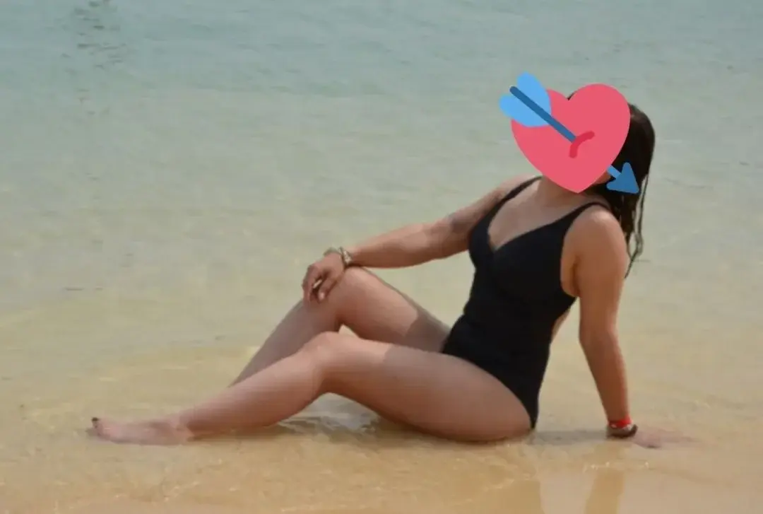 Bain de mer en Egypte à Orange Bay dans la mer rouge