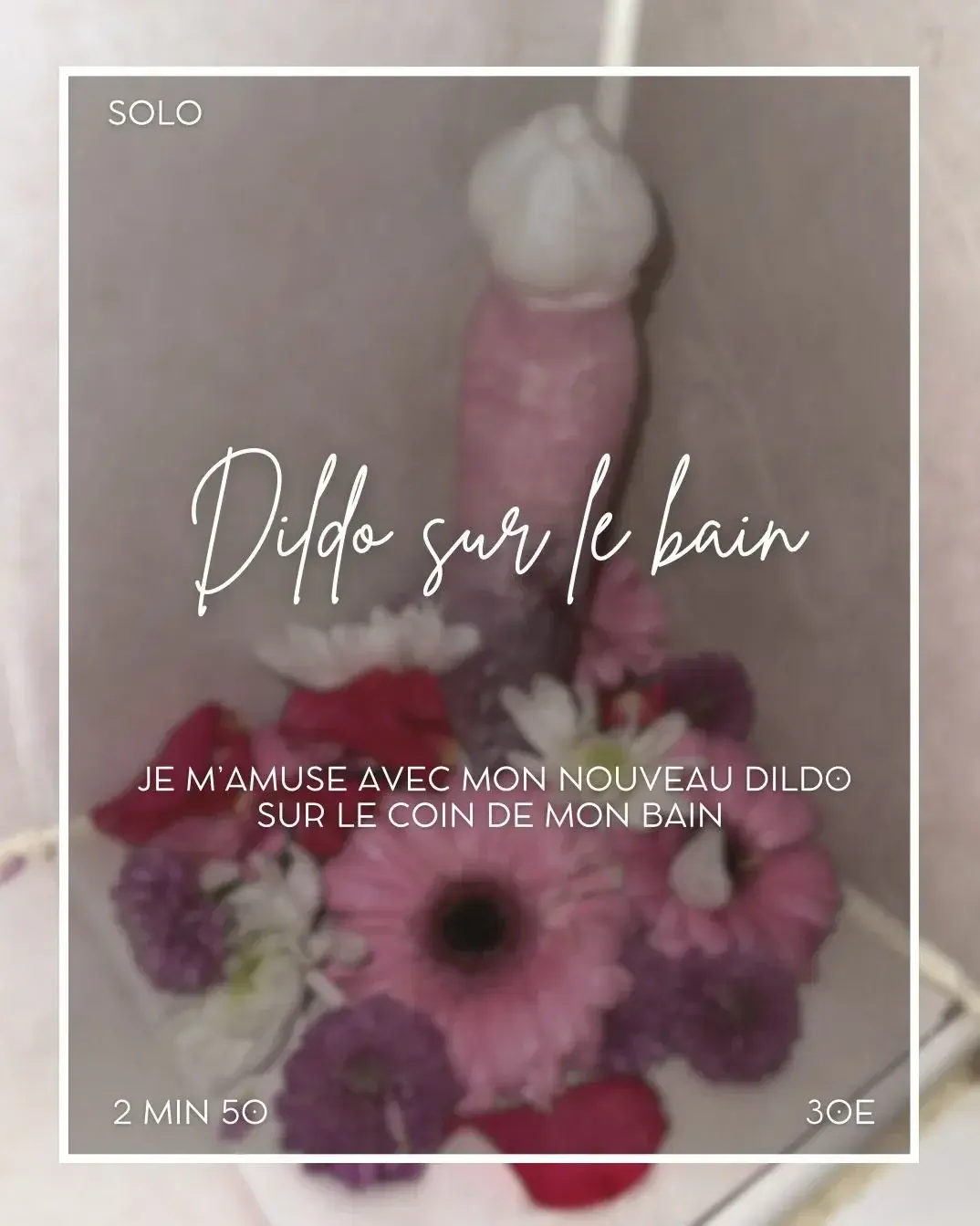 Dildo sur le côté de mon bain 🛁 🙈💦Au programme :• 2 min 30 de godage intense sur le côté de mon bain 💦• un de mes plus gros dildoTu le l’as pas reçue dans tes dm ? Envoie moi un petit message 🙈💕
