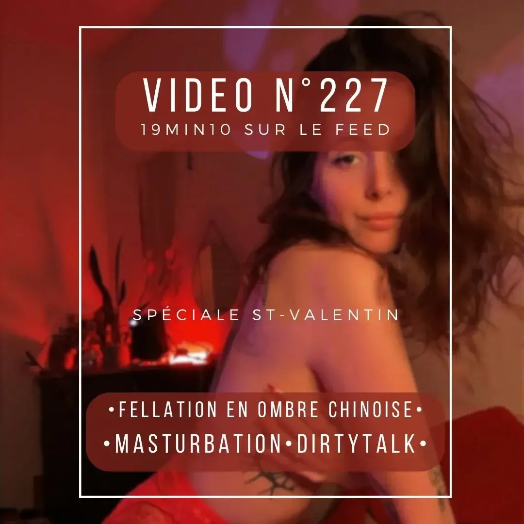 Nouvelle vidéo pour passer la st Valentin ensemble 🥵❤️🔥 #SaintValentinMYM