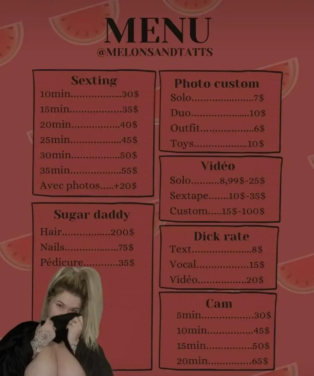 Leak & nude 5 — Melonsandtatts