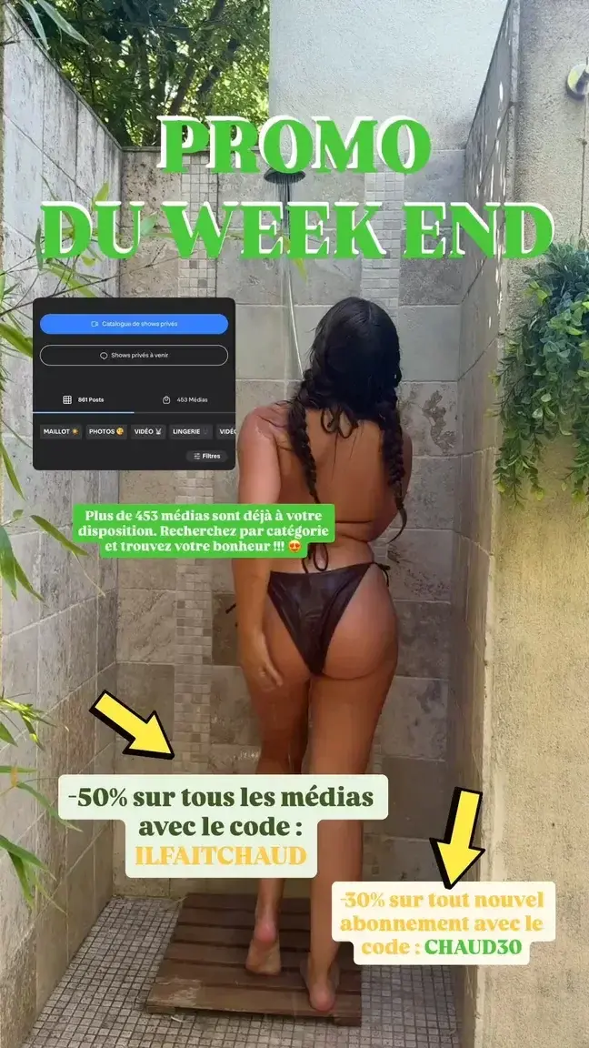 PROMO DU WEEK END 🎁#promotion #codepromos #weekend #summer
