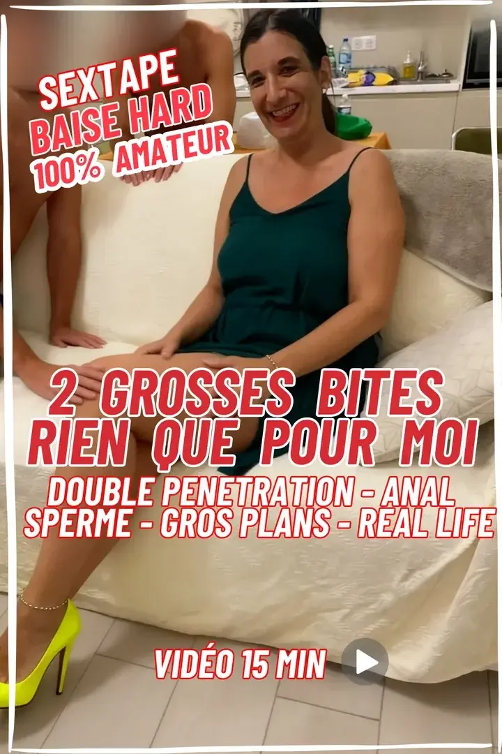 ⚡VIDEO INTEGRALE DE 15 MIN ⚡➡️Nouvelle soirée très coquine 🔞et vous savez à quel point j'aime partager cela avec tout mes abonnés ❤️En mode chiennasse, je suis invitée par 2 copains pour m'occuper de leurs grosses queues. Ils m'ont démontée😱Trop bon d'avoir une bite dans la chatte puis dans le cul et l'autre dans la bouche. Je prends gout à la double pénétration. C'est le kiff de servir de vide couilles à 2 potes et de recevoir ce bon sperme sur la chatte💦Et toi tu aimerais me partager avec ton acolyte ?🥵DIRTY TALK - ANAL - SPERME - GROS PLANS - NATUREL - MILF NYMPHO