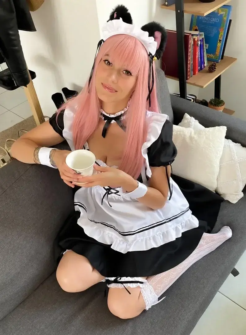 Leak & nude MYM — Nezukocaat : « Premier cosplay !! Nouvelle série de photo trop kawaii qui va arriver 🤩🤩 je suis trop fan ! Et vous ?? 🌸#nezuko #cosplay #kawaii #cutegirl #pink #cat » (MYM)