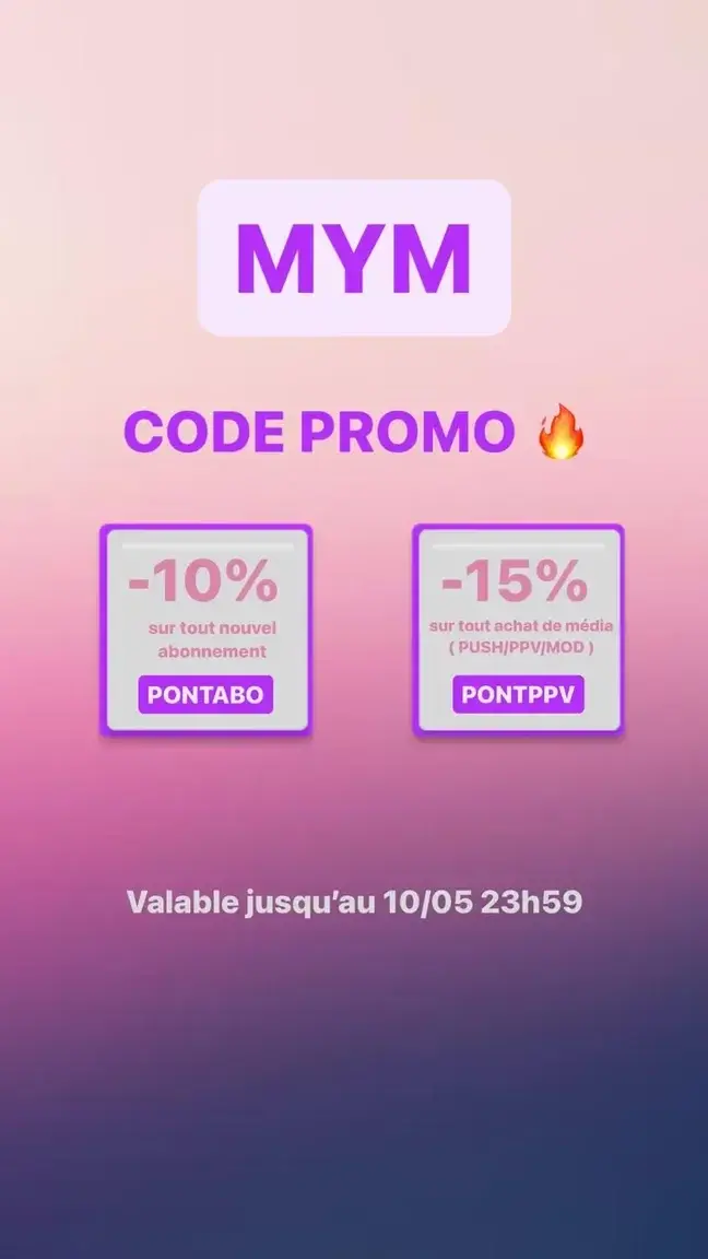 Leak & nude MYM — Tifany_wallemacq : « -15% sur tes médias privés avec le code : « PONTPPV » 🎁 » (MYM)