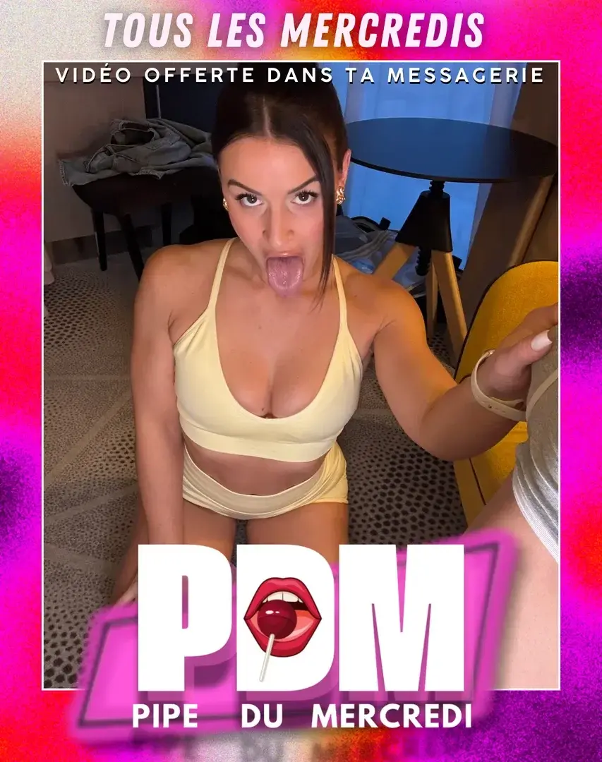 Leak public de Anna_divina10 — « Nouvelle pipe du mercredi dispo dans ta messagerie 😋 ou offerte si tu t’abonnes aujourd’hui 😘 » (nude) sur MYM